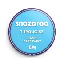 Farba do twarzy turkusowa 18ml Snazaroo