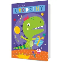 Pan Dragon Karnet B6 Urodziny dzieci�ce Dinozaur K.B6-1829