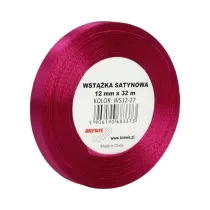 Brewis Wst��ka satynowa fuksja 12mmx32m