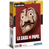 Puzzle 500 el. Netflix. La Casa de Papel 2 Clementoni