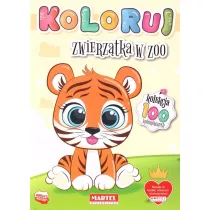 Koloruj Zwierztka w zoo