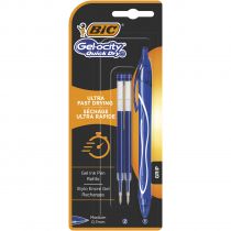 Długopis żelowy Gel-ocity Quick Dry + 2 wkłady niebieski
