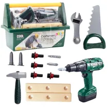 Zestaw majsterkowicza na baterie 14el LeanToys