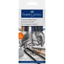 Faber-Castell Zestaw do szkicowania Charcoal 7 szt.