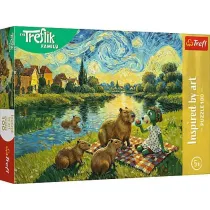 Puzzle Karmi�c kapibary 100 el. Inspired By Art Rodzina Treflik�w 16563