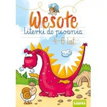 Wesoe literki do pisania 4-6 lat