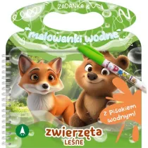 Zadanka & malowanki wodne. Zwierz�ta le�ne