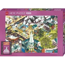 Puzzle 1000 el. Filmy Quantina Tarantino Heye