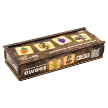Puzzle �amig��wka drewniana Owoce PuzzleOK