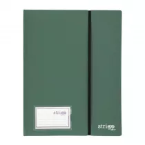 Album ofertowy A4 40kosz. z gumk� c.zielony STRIGO