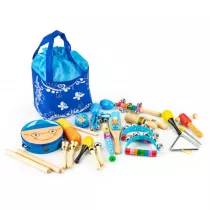 Ecotoys Zestaw muzyczny 16 instrumentw + torba