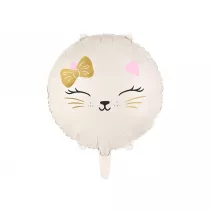 PartyDeco Balon foliowy Kot 45cm