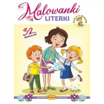 Malowanki literki. Seria z misiem