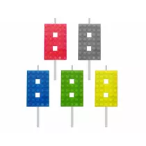 Godan �wieczka urodzinowa Klocki, cyfra 8 5,5 cm