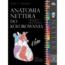 Anatomia Nettera do kolorowania. Wydanie 2 uzupełnione
