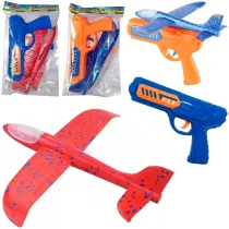 Pistolet wyrzutnia samolot stryopianowy MIX Trifox