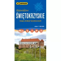 �wi�tokrzyskie mapa atrakcji tur. 1:200 000
