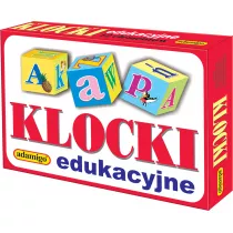 Klocki edukacyjne. Alfabet