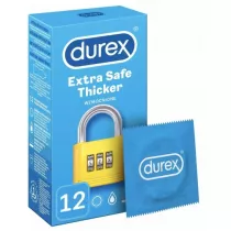 Durex prezerwatywy Extra Safe grubsze nawil�ane 12 szt.