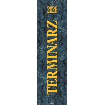 Kalendarze cienne Kalendarz 2026 cienny paskowy 13x46cm Terminarz