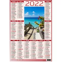 Wok� Nas Kalendarz 2023 jednodzielny Morze