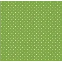 Serwetki Lunch Daisy - White Dots on Green SDOG036802