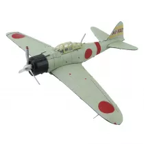 Puzzle Metalowe Model 3D - Samolot Mitsubishi A6M Zero piececool
