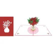 DaVinci Karnet + koperta POP-UP R�e 12x18cm