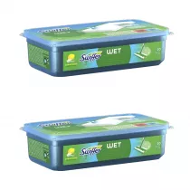 Swiffer Wet Mokre chusteczki wkady do mopa zestaw 40 szt.