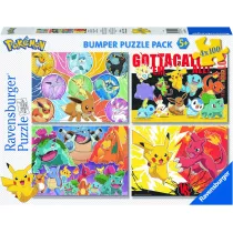 Puzzle dla dzieci 4x100 Pokemon Ravensburger