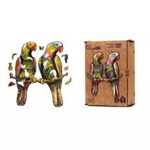 Puzzle drewniane eko 82 el. Papu�ki faliste A4 PuzzleOK