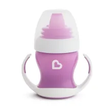 Kubek z mi�kkim ustnikiem i uchwytami Munchkin 118ml fioletowy
