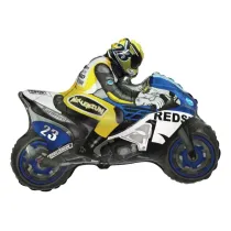 Balon foliowy Motor niebiesko-��ty 60cm