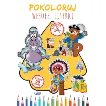 Pokoloruj weso�e literki