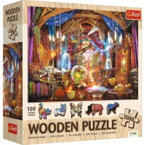 Puzzle drewniane 1000 el. Czarodziejska komnata Trefl