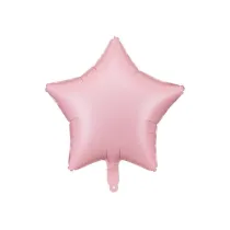 Balon foliowy Gwiazdka 48cm rowy
