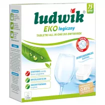 Ludwik Ekologiczne tabletki all in one do zmywarek 75 szt.