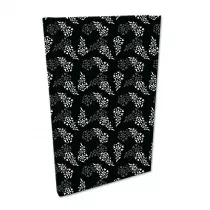 Bee-bee Notes A5 Soft Touch Kwiaty w gronach kratka