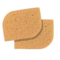 Peggy Sage Natural Cleansing Sponge naturalna gbka do demakijau 2szt 2 szt.