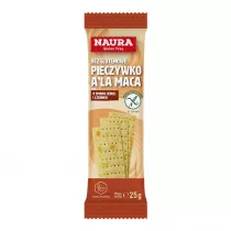Naura Pieczywko chrupkie z tapiok cebulowo-czosnkowe bez glutenu 25 g