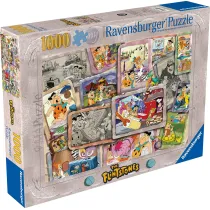 Puzzle 1000 el. Flinstonowie Ravensburger