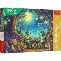 Puzzle Spotkanie w kawiarni 100 el. Inspired By Art Rodzina Treflik�w 16561