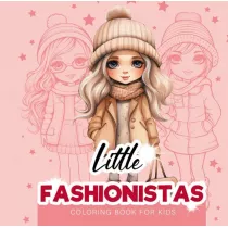 Kolorowanka usztywniana Little Fashionistas Ma�e projektantki