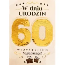Armin Style KARNET URODZINY 60 B6 Z KOP AS CE-05 FOL