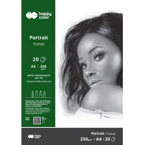 Blok Portret A4/20K 250g HAPPY COLOR