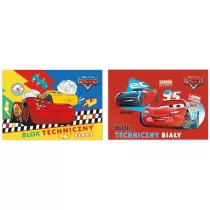 Beniamin Blok techniczny A4 Cars biay 10 kartek