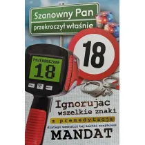 Karnet Urodziny 18