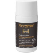 Florame Dezodorant Roll ON z olejkami eterycznymi dla mężczyzn Homme 50 ml