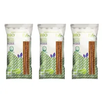 Paluszki Bio Paluszki orkiszowe pe�noziarniste naturalne z topinamburem Zestaw 3 x 150 g Bio