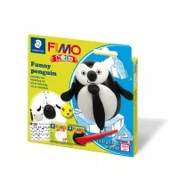 Staedtler Zestaw FIMO Kids, Pingwin, 2 x 42g + akcesoria